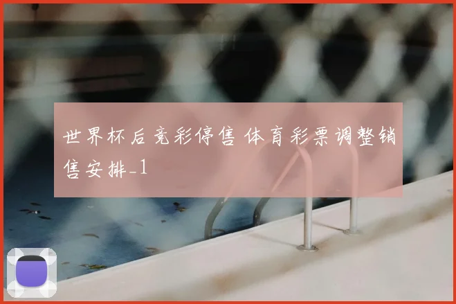 世界杯后竞彩停售 体育彩票调整销售安排_1